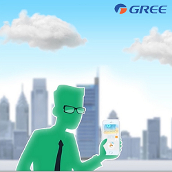 Tính năng điều khiển bằng smartphone trên máy lạnh Gree