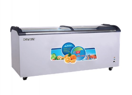 TỦ ĐÔNG CÁNH KÍNH HÒA PHÁT 273 LÍT HCF 500S1PĐG.N