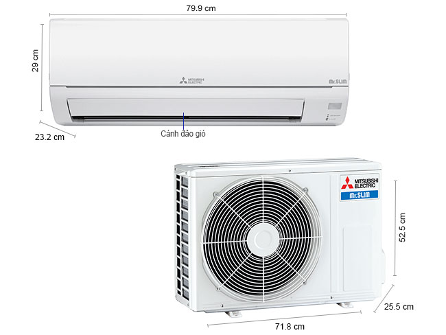 Máy lạnh Mitsubishi Electric MS-HP35VF nhập khẩu nguyên bộ từ Thái Lan