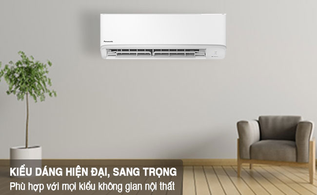 Máy lạnh Panasonic 1.5 HP CU/CS-N12WWKH-8 thiết kế sang trọng hiện đại