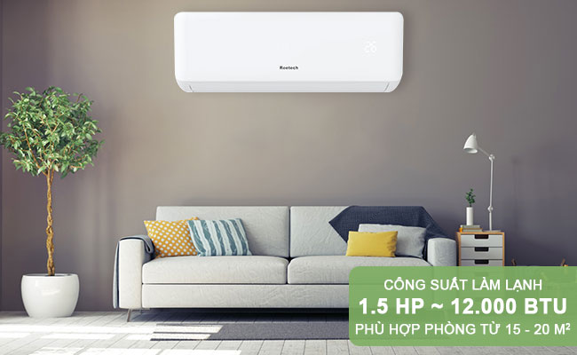 Máy lạnh reetech 1.5 HP RT12-DE-A