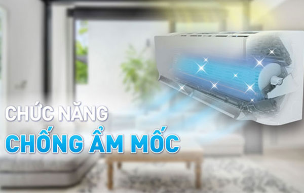Máy lạnh Daikin Inverter 1 HP FTKB25WAVMV - Chức năng chống ẩm mốc