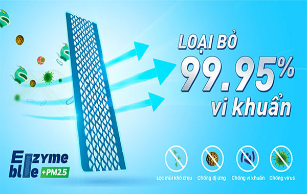 Máy lạnh Daikin Inverter 2 HP FTKB50WAVMV - Tinh lọc không khí vượt trội