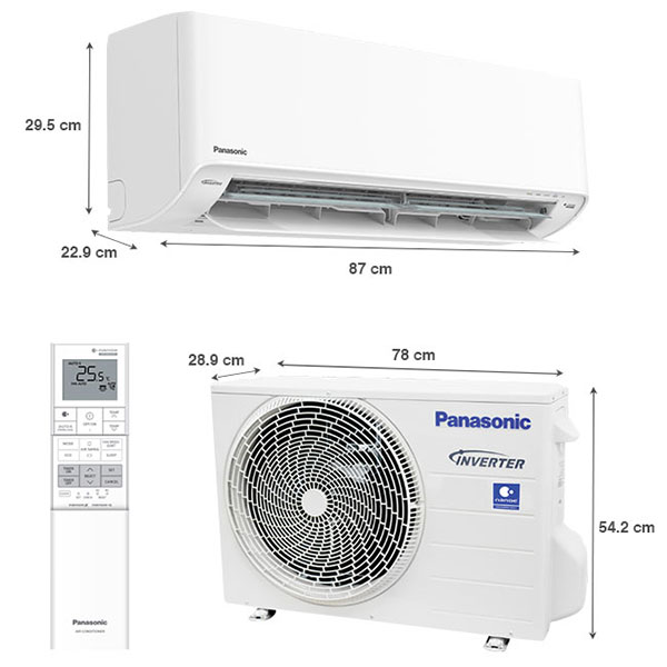 Máy lạnh Panasonic Inverter 1.5 HP CU/CS-U12XKH-8 - được nhập khẩu nguyên chiếc từ Malaysia