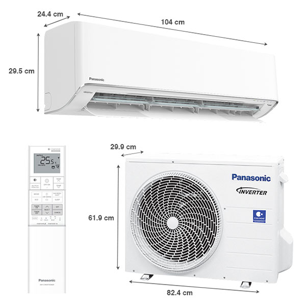 Máy lạnh Panasonic Inverter 2 HP CU/CS-XU18XKH-8 - nhập khẩu nguyên chiếc từ Malaysia