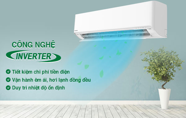 Máy lạnh Panasonic Inverter 2.5 HP CU/CS-U24XKH-8 - Công nghệ Inverter tiết kiệm điện