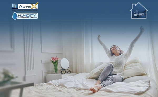 Máy lạnh Panasonic Inverter 2.5 HP CU/CS-U24XKH-8 - Chế độ iAuto-X và cảm biến độ ẩm Humidity Sensor