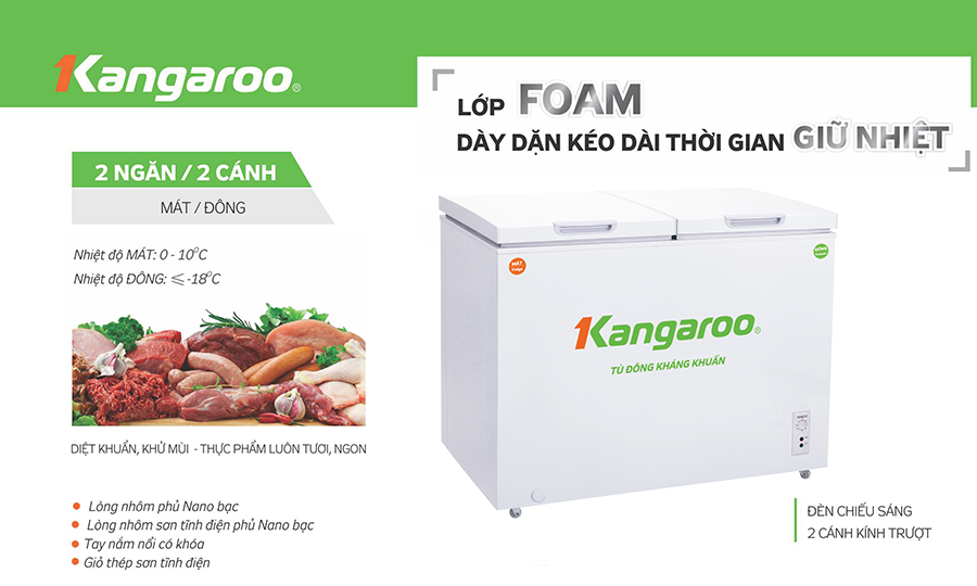 Tủ đông Kangaroo có tốt không?