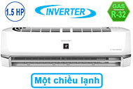 Máy Lạnh Sharp Inverter 1.5 HP AH-XP13WHW