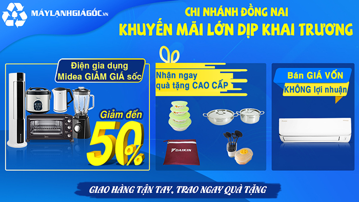 Chương trình khuyến mãi GIAO HÀNG TẬN TAY, TRAO NGAY QUÀ TẶNG