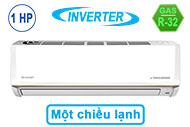 Máy lạnh Sharp Inverter 1 HP AH-X10CEWC