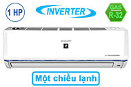 Máy lạnh Sharp Inverter 1 HP AH-XP10BSW
