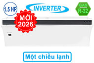 Máy lạnh Sharp Airest Inverter 1.5 HP AH-XP13DPW