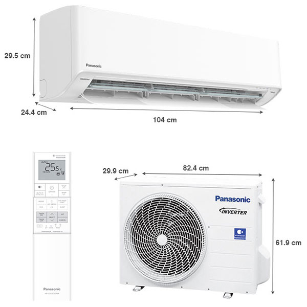 Máy lạnh Panasonic Inverter 2 HP CU/CS-U18XKH-8 - được nhập khẩu nguyên chiếc từ Malaysia